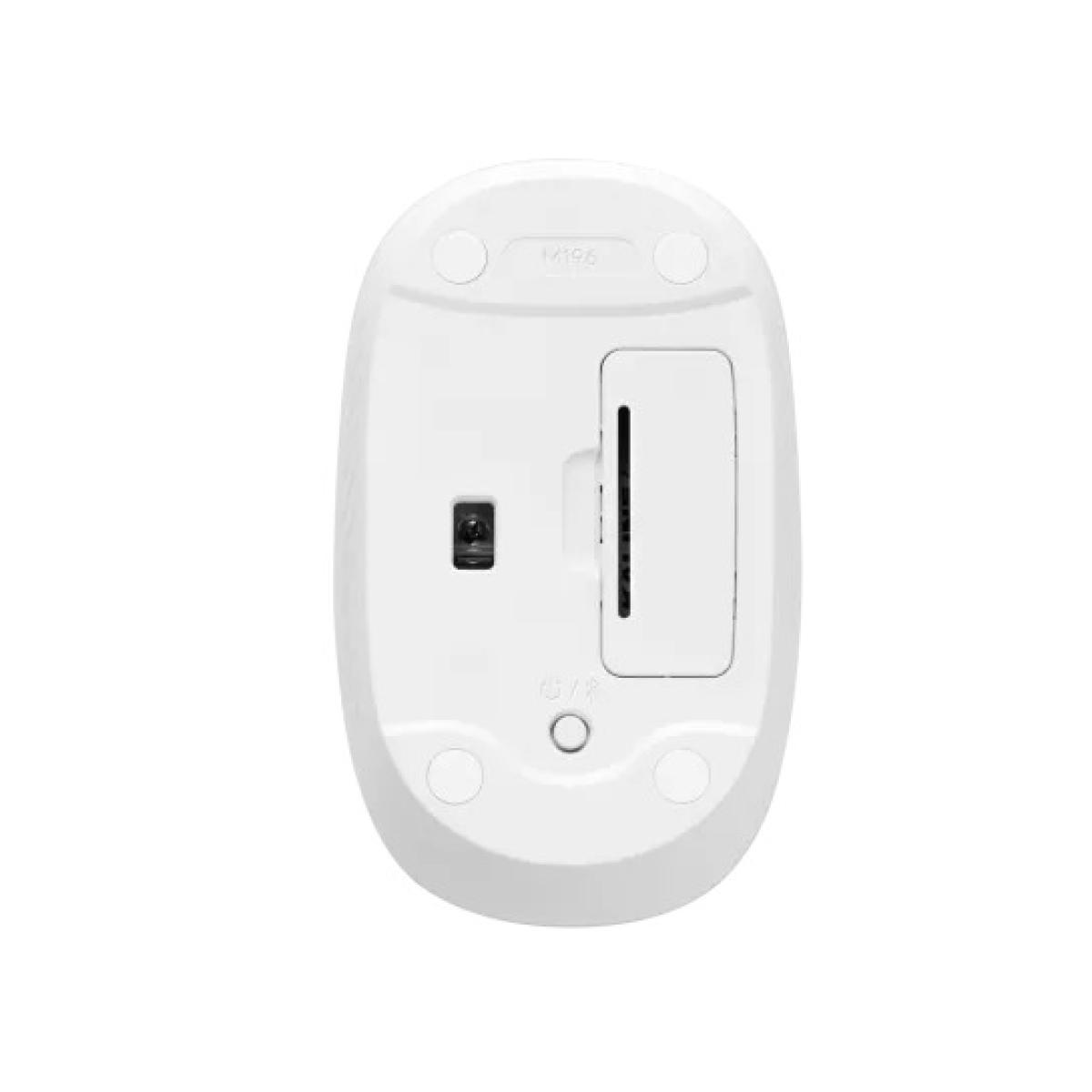 Logitech M196 Bluetooth Wireless Mouse, Compatible With PC and Mac, Windows and macOS - Off White