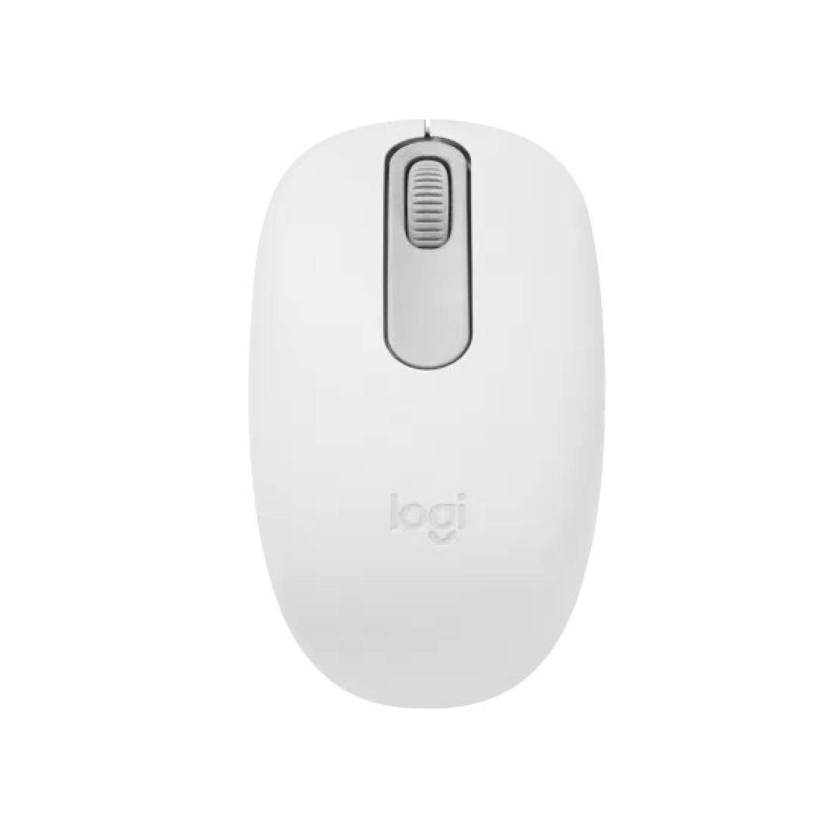 Logitech M196 Bluetooth Wireless Mouse, Compatible With PC and Mac, Windows and macOS - Off White