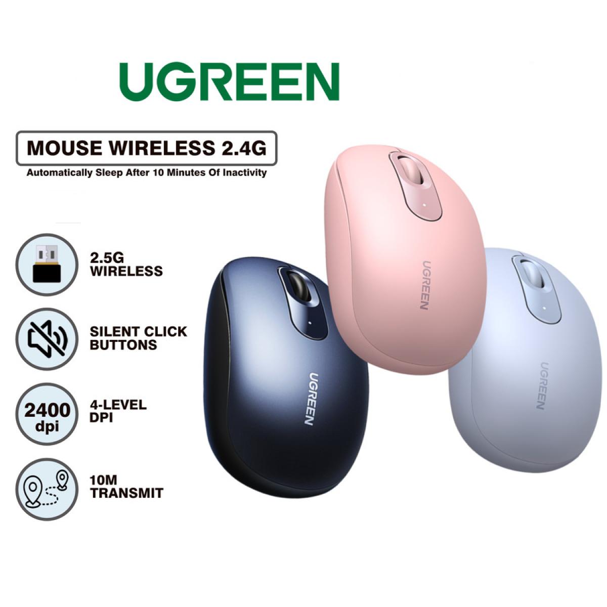 UGREEN  Mouse Wireless 2.4G Ergonomic