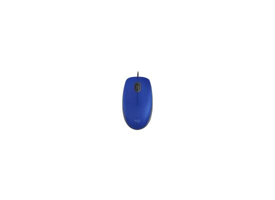 Logitech M110 Silent Mouse- Blue