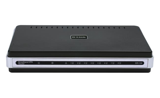 D-Link DIR-130 Ethernet VPN Router with 8-Port Switch