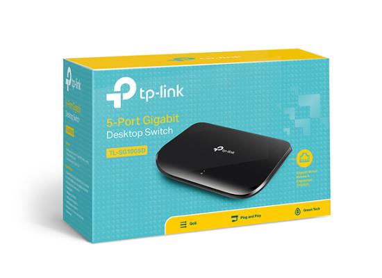 TP-Link TL-SG1005D 5-Port Gigabit Desktop Switch