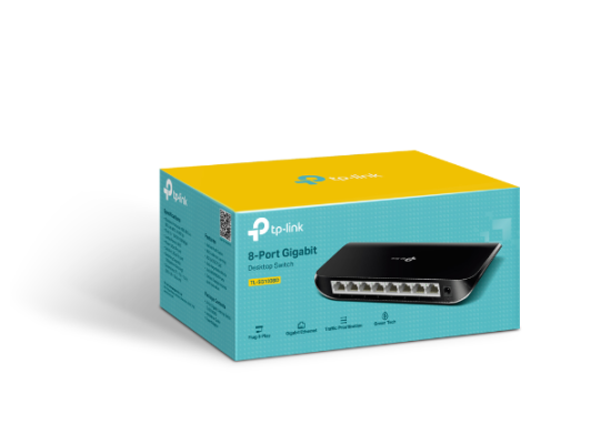 TP-Link TL-SG1008D 8-Port Gigabit Desktop Switch