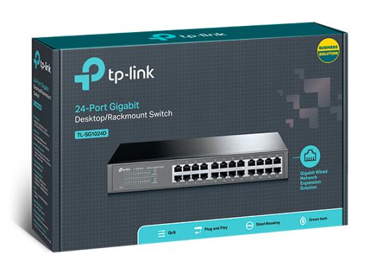 TP-Link TL-SG1024D 24-Port Gigabit Desktop/Rackmount Switch