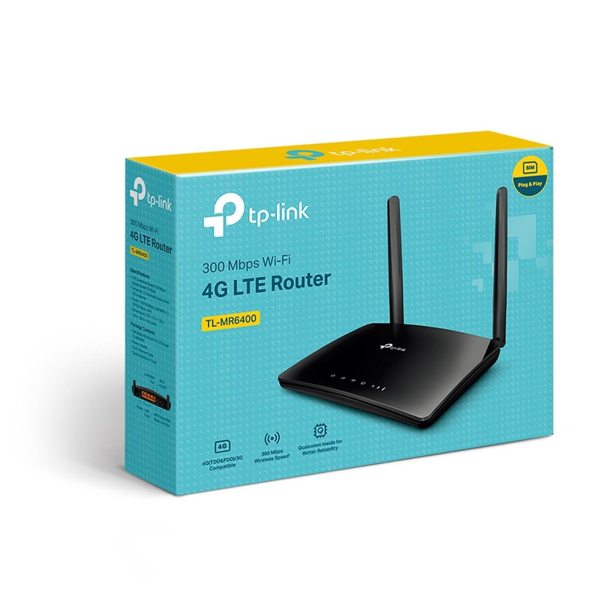 TP-LINK TL-MR6400 300Mbps Wireless N 4G LTE Router