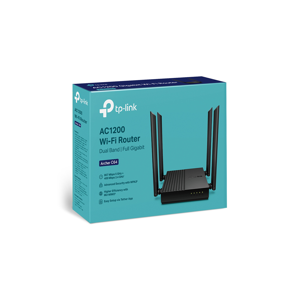 Tp-Link AC1200 Wi-Fi Dual Band Router