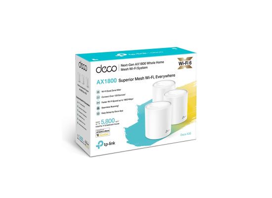 TP-Link Deco X20 (3-pack) AX1800 Whole Home