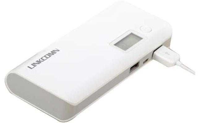 LINKCOMN Jokul 100P Dual USB 10000 mAh Powerbank - White