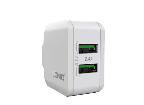 LDNIO A2201 DUAL USB PORTS CHARGER