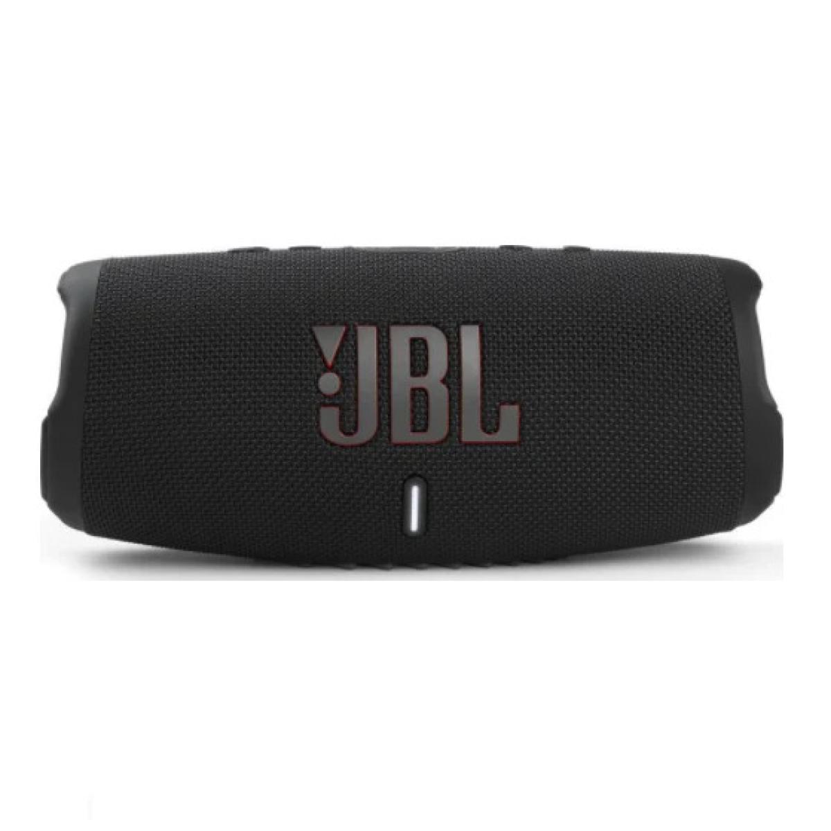 JBL Charge 5 Portable Waterproof Speaker with Powerbank - Black