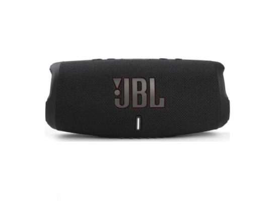 JBL Charge 5 Portable Waterproof Speaker with Powerbank - Black