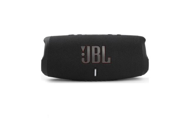 JBL Charge 5 Portable Waterproof Speaker with Powerbank - Black