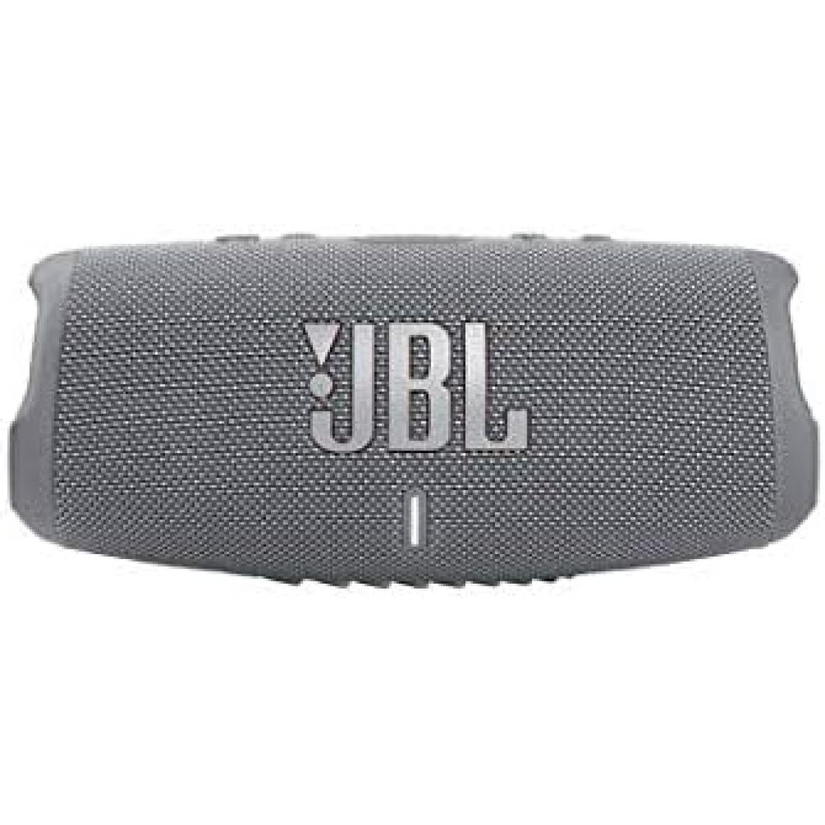 JBL Charge 5 Portable Waterproof Speaker with Powerbank - Grey