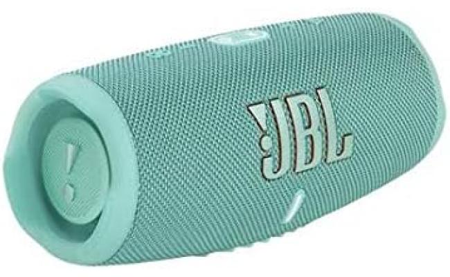 JBL Charge 5 Portable Waterproof Speaker with Powerbank - Teal