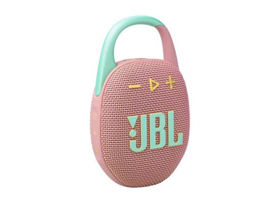 JBL Clip 5 Portable Bluetooth Speaker - Pink
