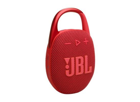 JBL Clip 5 Portable Bluetooth Speaker - Red