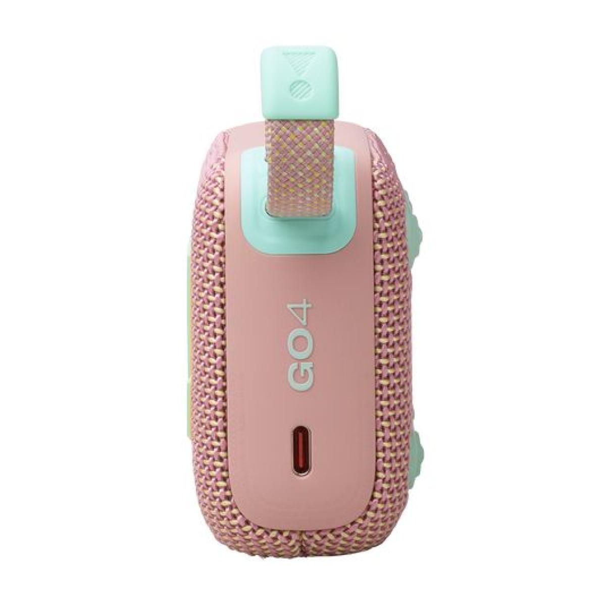 JBL GO 4 Portable Bluetooth Speaker - Pink