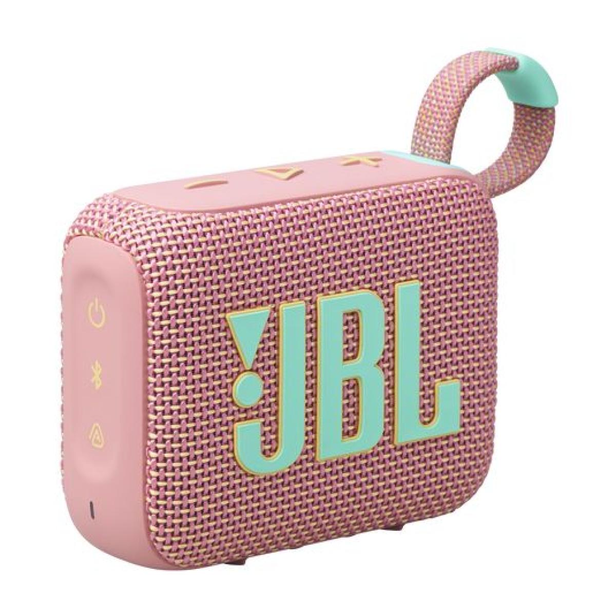 JBL GO 4 Portable Bluetooth Speaker - Pink