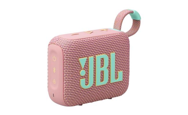 JBL GO 4 Portable Bluetooth Speaker - Pink