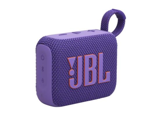 JBL GO 4 Portable Bluetooth Speaker - Purple