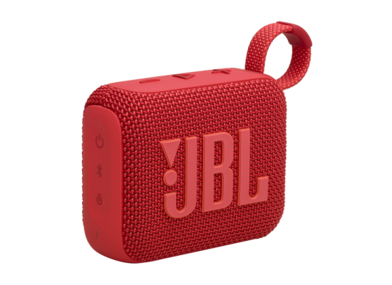 JBL GO 4 Portable Bluetooth Speaker - Red