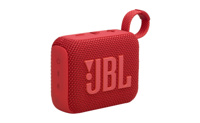 JBL GO 4 Portable Bluetooth Speaker - Red