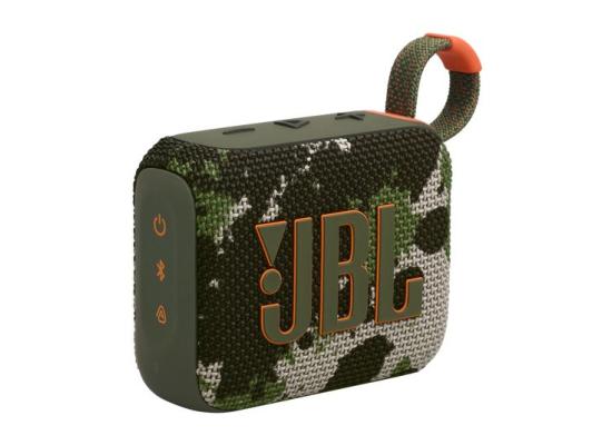 JBL GO 4 Portable Bluetooth Speaker - Squad
