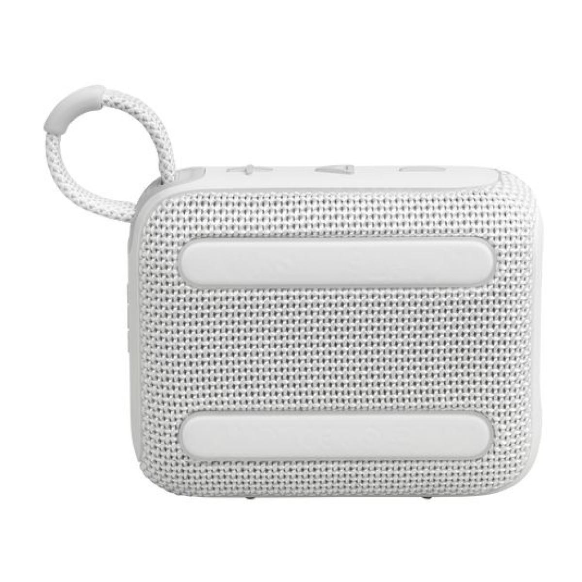JBL GO 4 Portable Bluetooth Speaker - White