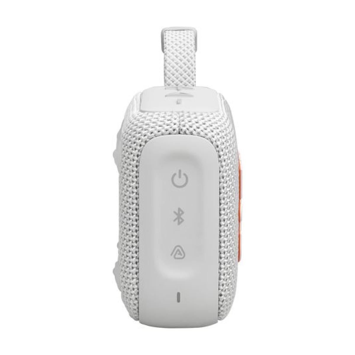 JBL GO 4 Portable Bluetooth Speaker - White