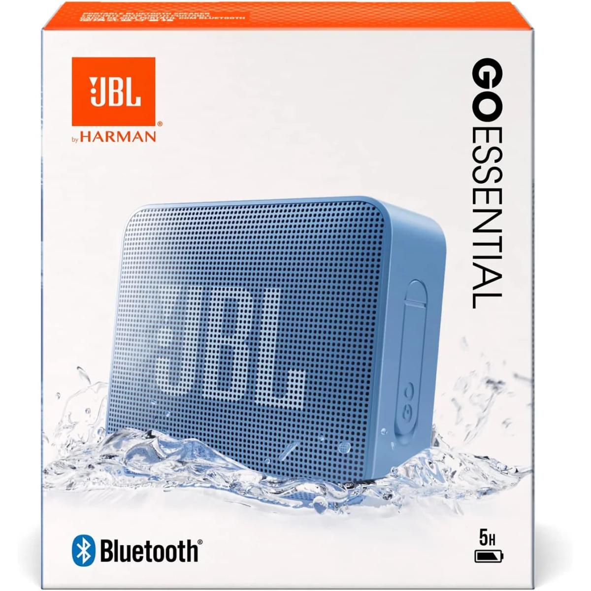 JBL GO Essential 2 Portable Bluetooth Speaker – Blue