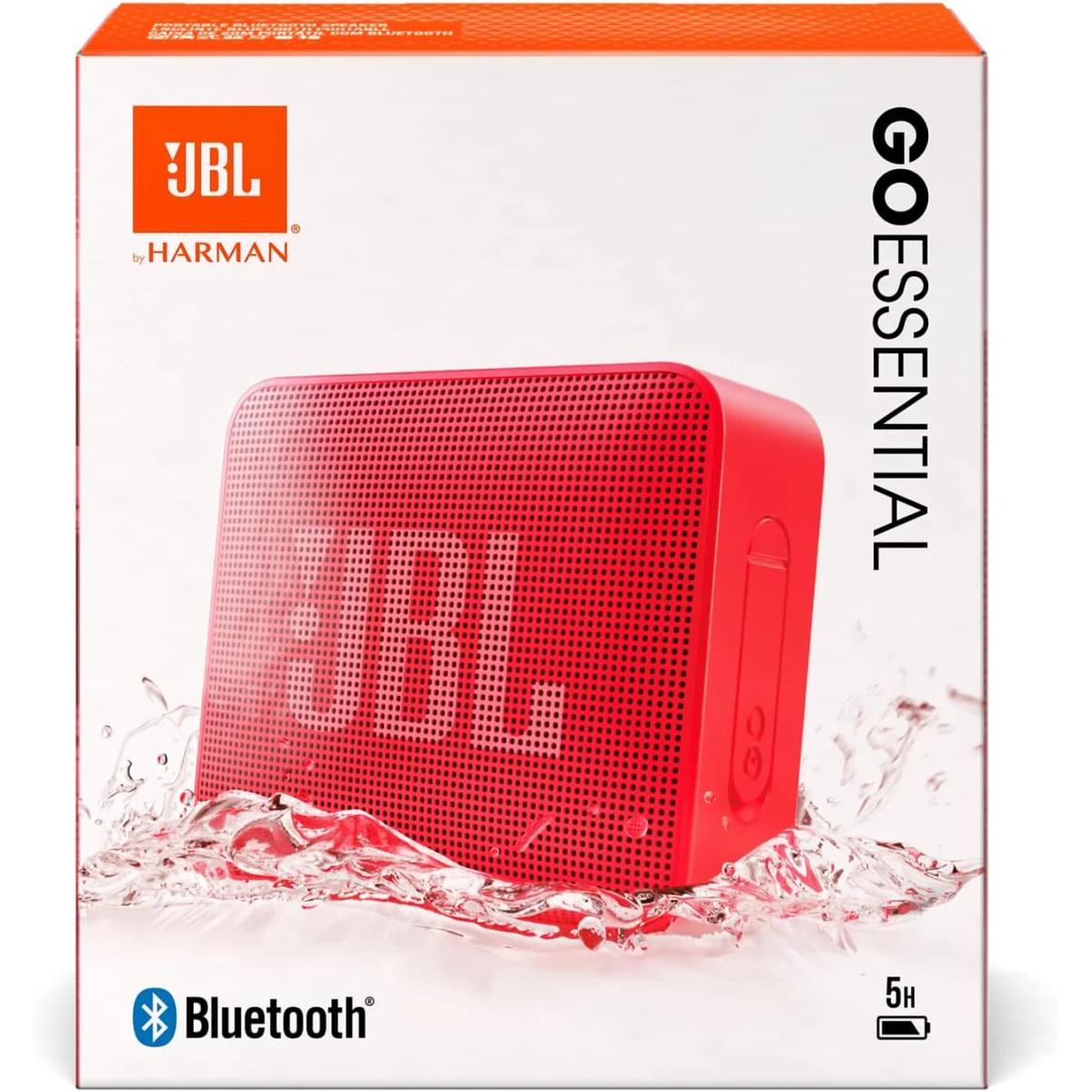 JBL GO Essential 2 Portable Bluetooth Speaker – Red