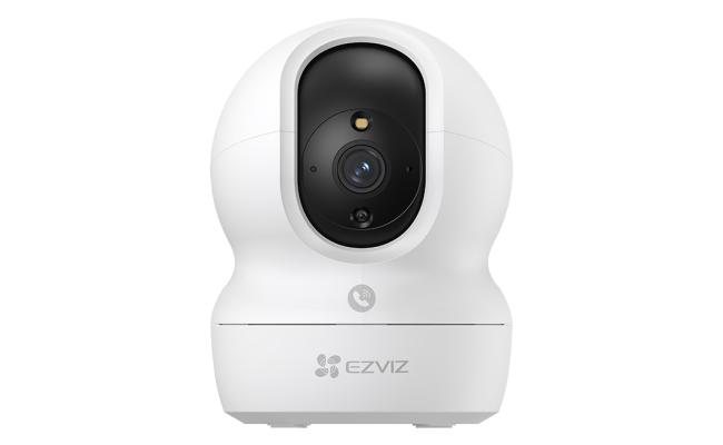 EZVIZ CP1 Pro 4K Smart Wi-Fi Pan & Tilt Camera – 8MP Resolution | Color Night Vision | Touch Call Button | Wi-Fi 6