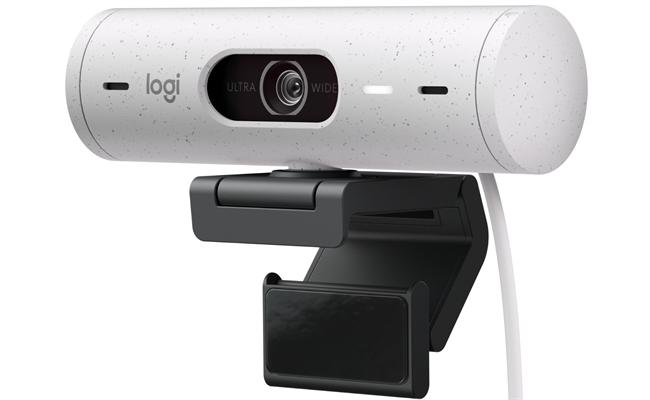 Logitech Brio 500 Full HD 1080p Webcam – Off-White