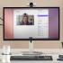 Logitech MX Brio 4K Ultra HD Webcam – AI Image Enhancement | Pale Grey