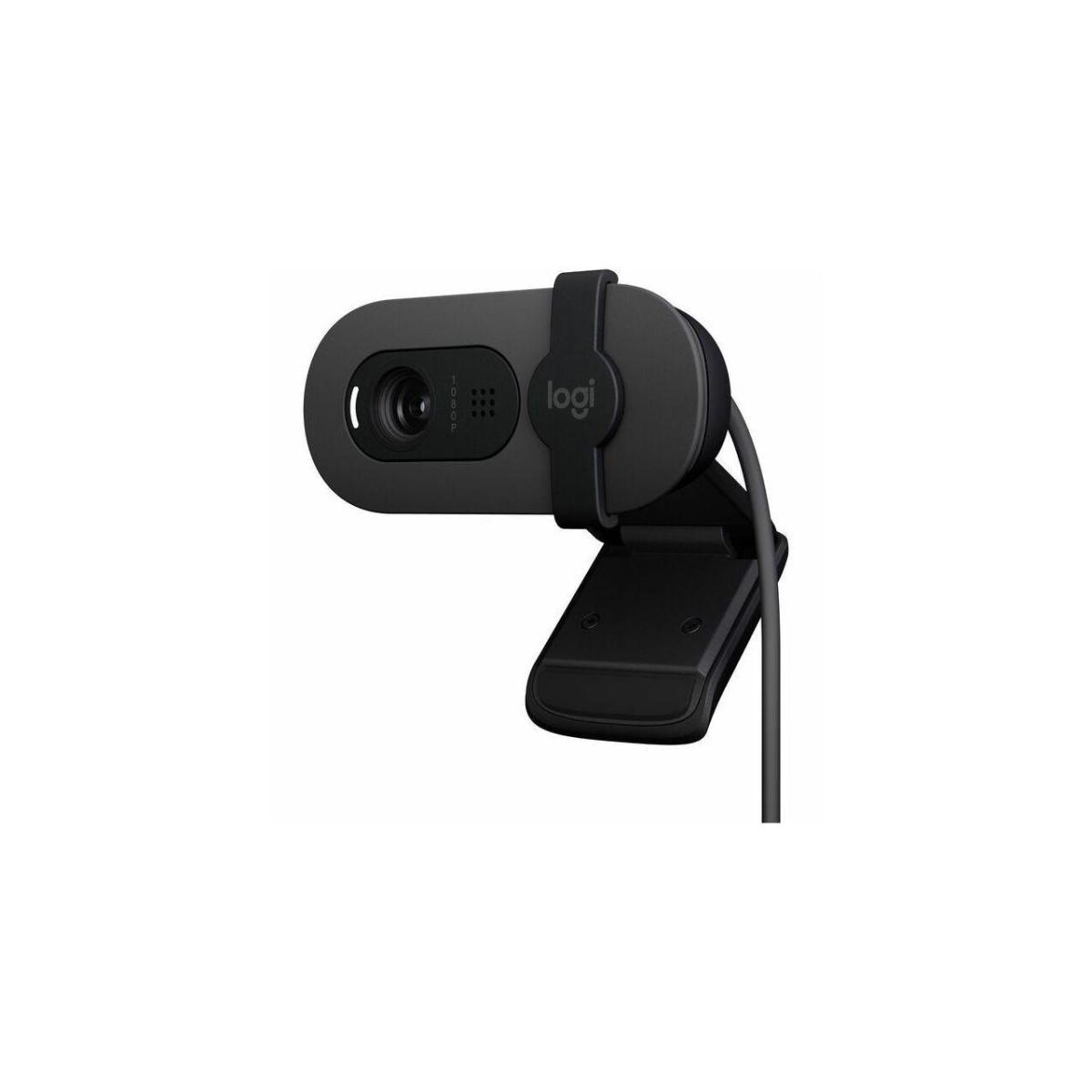 Logitech Brio 100 Full HD USB Webcam  - Graphite