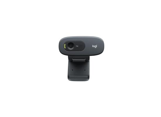 Logitech C270 HD Webcam Built-in Mic, USB 2.0