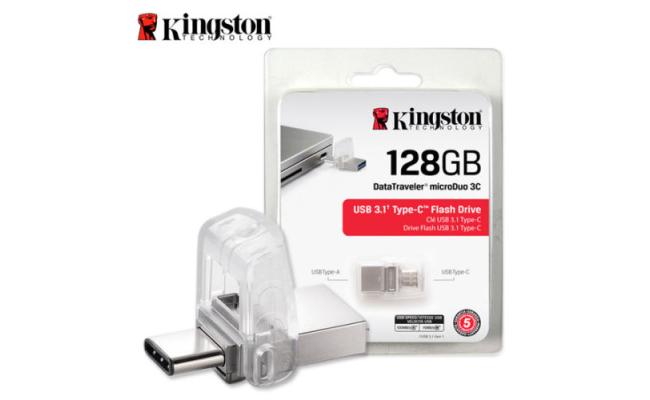 Kingston DTDUO3C/128GB MicroDuo 3C USB Flash Drive