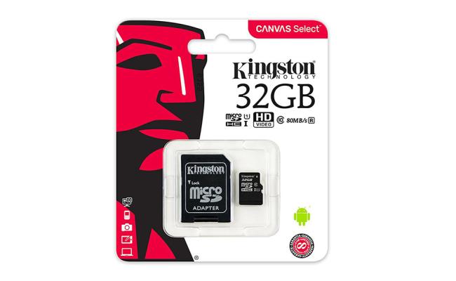 Kingston Canvas Select Plus microSD Card SDCS2/32GB