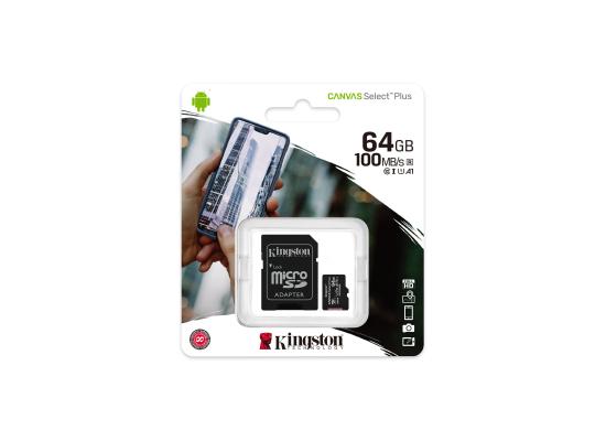 Kingston Canvas Select Plus microSD Card SDCS2/64GB