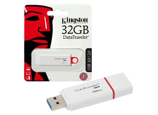 Kingston DTIG4/32GB USB 3.0 Stick Data Traveler (White+Red)
