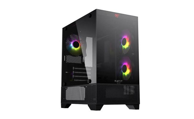 HAVIT CF923 Tempered Glass Gaming Chassis