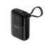 HAVIT PB5215 10,000mAh Power Bank – Built-in Type-C & Lightning Cables | LED Indicator