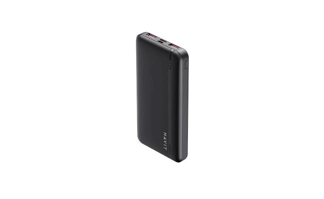 HAVIT PB90 Portable Fast Charging Power Bank – PD 20W & 22.5W | LED Display | Black