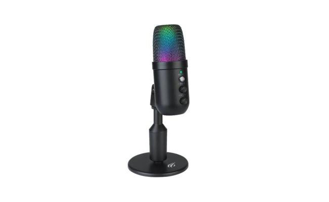 HAVIT GK51 RECORDING LIVE MICROPHONE RGB LIGHTING EFFECT