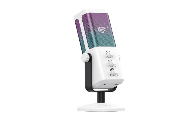 HAVIT GK65 Portable RGB Condenser Microphone