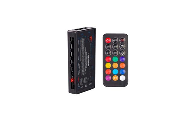 HAVIT F2093 PWM & ARGB Fan Controller Hub