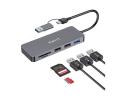 HAVIT HV-H41 Multi-Function Hub (Ash)