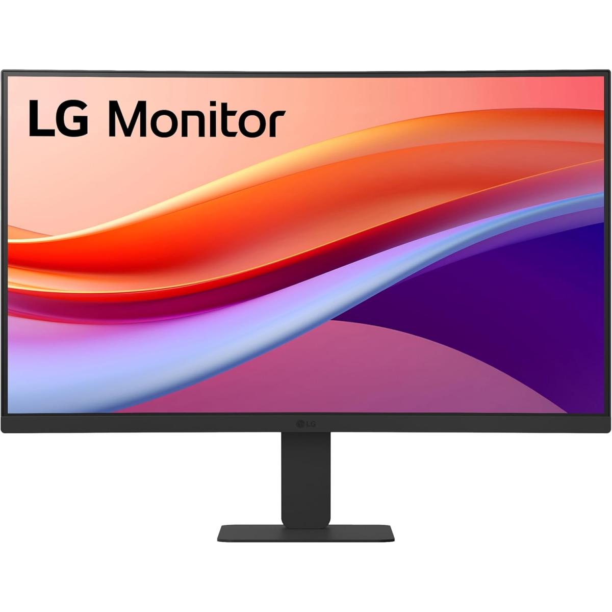 LG 24U421A‑B 23.8″ Full HD 1500R Curved Monitor – USB‑C, HDMI, 100 Hz