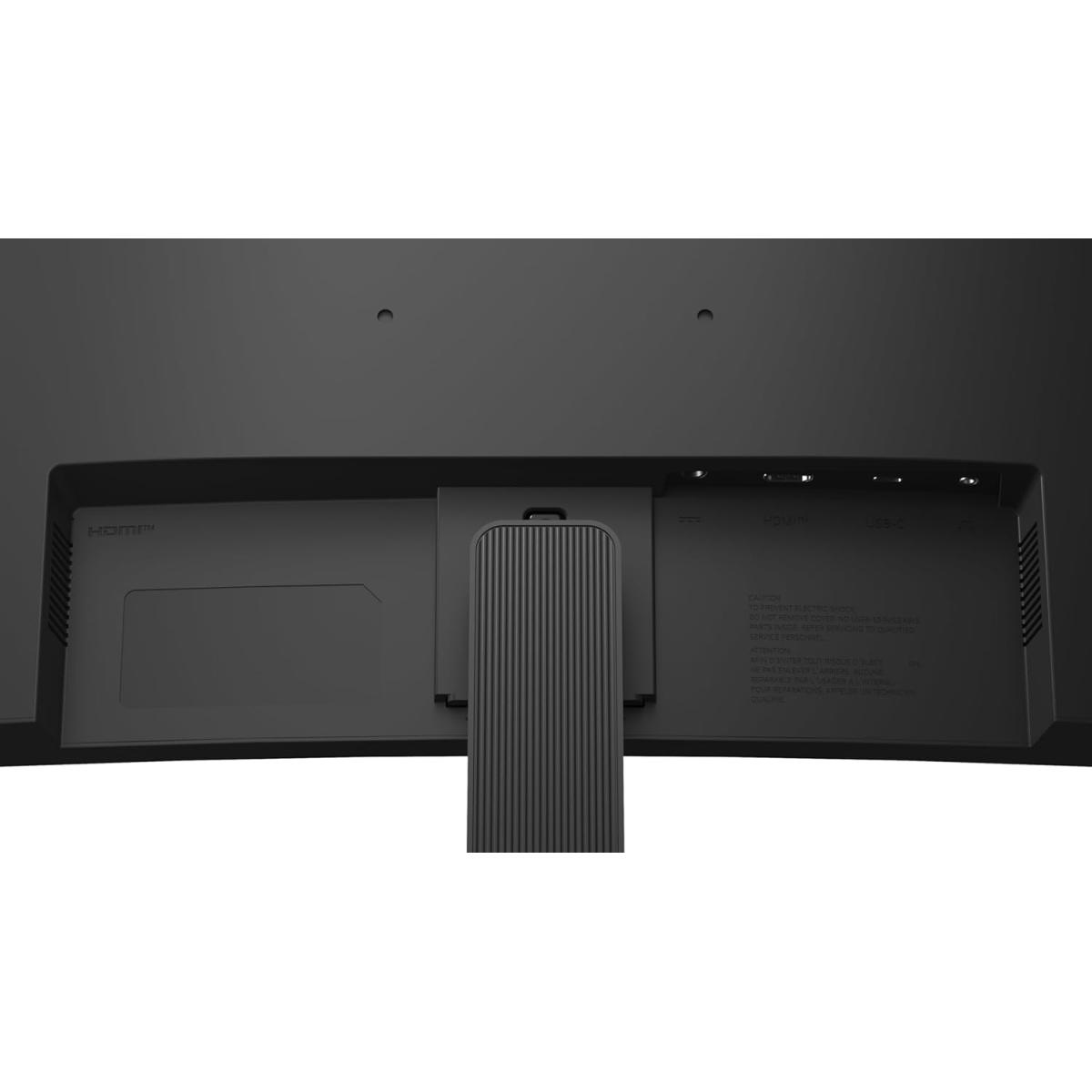 LG 27U421A-B 27'' FHD curved monitor with 100Hz refresh rate and USB-C port.