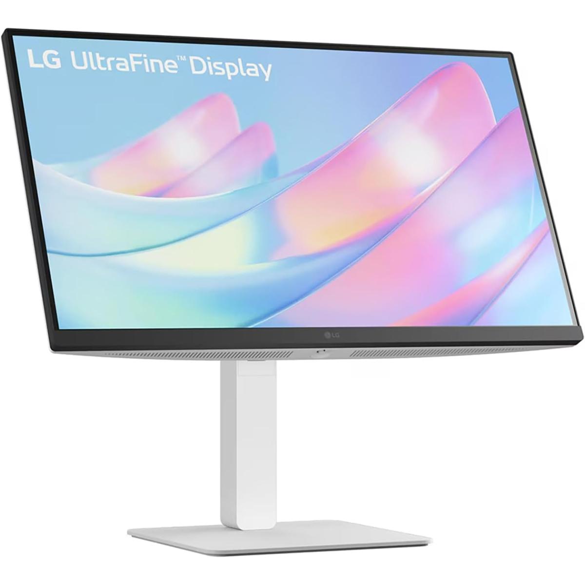 LG 27US550-W – 27” UHD 4K IPS Monitor with HDR10 & Ergonomic Stand White- Monitor